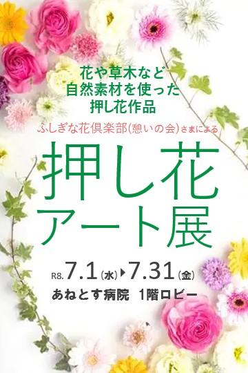病院ロビーの壁面ギャラリー展示が新しくなりましたの画像